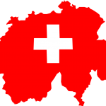 Carte drapeau suisse svg